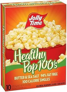 Jolly Time Healthy Pop Butter Minis 100 Calorie Mini Microwave Popcorn Bags for Portion Control, 1.2 Ounce (Pack of 10)