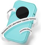 Phomemo D35 Label Maker Cyan-Support Pre-Cut/Continuous Paper,for Organized,Gift-Cyan