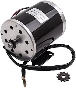 maXpeedingrods 500W 24V DC Motor E-Scooter Electric Scooter Electric Motor with Holder Electric Motor for ZY1020 Scooter E-Bike for Mini Bike 2500RPM