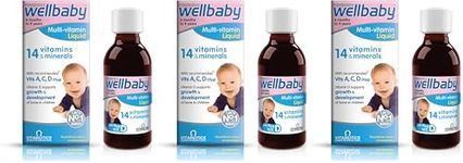 Vitabiotics Wellbaby Multi-Vitamin Liquid, 150ml, (Pack of 3)
