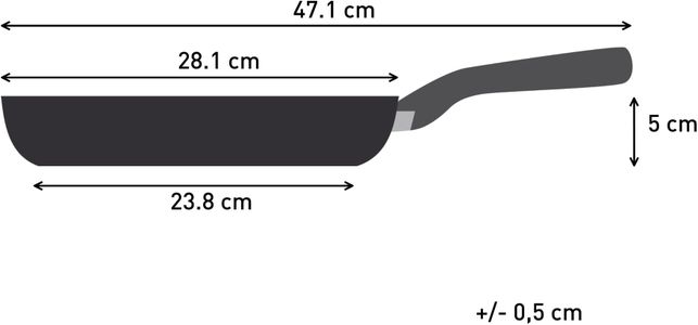 Tefal Titanium Frying Pan 20cm – Non-Stick Skillet