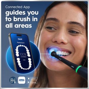 Oral-B iO6 Electric Toothbrush – Black, Rechargeable