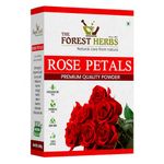 The Forest Herbs Natural Care From Nature Pure & Natural Double Filtered Rose Petal Powder For Skin, Face Pack Mask for Fairness, Tanning & Glowing Skin, 100gm