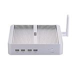 Fanless Mini PC, Desktop Computer, 