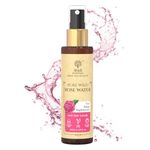 Khadi Essentials Luxurious Ayurvedic Pure Rose Face Mist, A Toner that's all Rose Oil & Purified Water Perfect For Dry Skin, Enhances Glow, Makeup Remover, 100ml Pure Chemical Free Face Mizzle