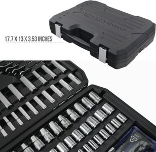 Amazon Basics 201-Piece Socket Set – Comprehensive Tool Kit