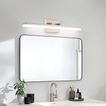 mirrea 24in Modern LED Vanity Light for Bathroom Lighting Dimmable 24w Brushed Nickel (Cold White 5000K)