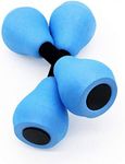 Water Weights Dumbbells, 1 Pair Aquatic Exercise Dumbells for Swimming, Aquatic Dumbbells Aqua Fitness Barbells Hand Bar Exercises High-Density EVA-Foam Dumbbell for Pool