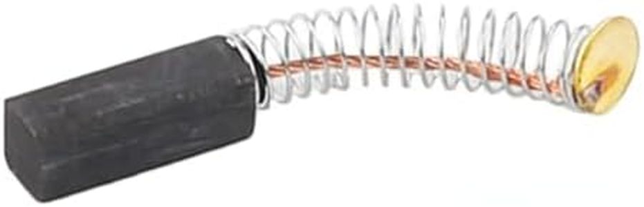 Neuvikter 10Pcs Motor Carbon Brush Set Replacement Parts Angle Grinder Carbon Brush Cutting Polishing Machine Power Tool Electric Tools (5#(5 * 5 * 13mm))