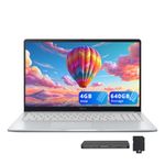 ASUS Chromebook CX15 15.6" FHD Laptop, Intel Celeron N4500, 4GB LPDDR4X, 640GB Storage (128GB eMMC+512GB Docking Station Set), Intel UHD Graphics, Num Pad, HD Camera, Wi-Fi 6, Chrome OS, Pure Grey