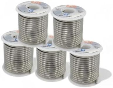 50/50 Solder for Stained Glass - $18.50 ea. / 1 lb. spools (5 pack), Made in USA