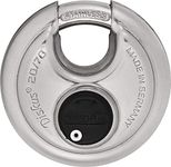 Abus 20/70 KA Diskus Padlock, Extreme High Security Disk Lock, Keyed Alike (KA) by ABUS