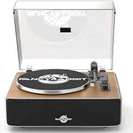 Record Player with Speakers, Turntables for Vinyl Records with AT-3600L Cartridge, Belt Drive 2-Speed (33/45 RPM), All in One Vinyl Player for Music Lovers (HP-H2501)