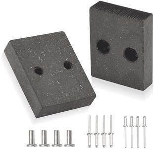 2 Pack 761-05007 Deck Brake Pad - by Ohoho - Compatible with MTD Troy Bilt Lawn mower - Fits Model XT1-LT42 XT1-LT42 C XT1-LT46 XT2-LX42 XT2-LX42 FAB CC C 600 - Black
