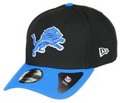 New Era Detroit Lions 9forty Adjustable Cap Nfl The League Black/Blue - One-Size