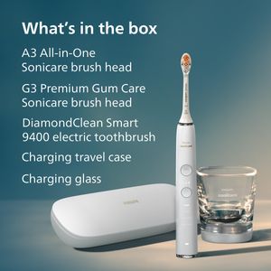 Philips Sonicare DiamondClean 9400 Electric Toothbrush – White