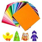 40pcs Felt Fabric Non-woven, BetterJonny 40 Colors Super Soft Squares 15 * 15cm Felt Sheets for Craft Work DIY Patchwork Sewing, About 1mm Thick