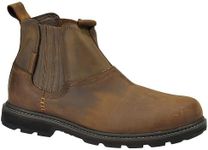 Skechers USA Men's Blaine Orsen Ankle Boot,Dark Brown,9.5 M US