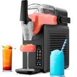 Iceman by Chefman Slush-Ease MAX Slushie Machine, 90oz Frozen Drink Maker & Slushy Machine with 5 Presets and LED Display, No Ice Needed, Perfect for Frozen Margaritas, Frappes, Smoothies and Shakes