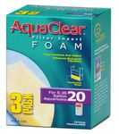 Aquaclear 20-Gallon Foam Inserts, 3-Pack