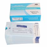 200pcs 90 X 165mm Self Sterilization Pouches for Dental Offices, Autoclave Sterilizer Bags Pouch for Dentist Tools Cleaning Tools, Medical Self Sealing Sterilisation Pouches