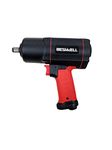 BESWELL-1/2 Regular Size Twin Hammer PRO Level Air Impact Wrench-BW-112K 1645 Ft.lbs Max Loosen Torque