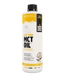 North Coast Naturals 100% Pure MCT Oil – Isolated from non-GMO coconut oil – 100% C:8 + C:10 - Keto Approved - 473ml