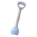 Foodie Puppies Pet Pooper Foldable Scooper for Dogs and Cats with Long Handle High Strength Material and Durable Spring for Easy Grass and Gravel Pick Up (Clutcher Scooper - Large)
