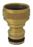 C.K G7915 62 Threaded Female Tap Connector, Gold, 5/8-Inch