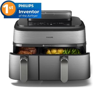 Philips 5000 Dual Basket Air Fryer 9L – Large Capacity