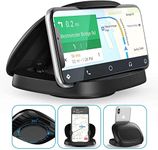 Tophot Mobile Phone Holder Car, 360° Rotatable Mobile Phone Holder Car, Dashboard Car Mobile Phone Holder with Adhesive Base, Car Mobile Phone Holder for iPhone 15/14/13/Pro Max/XS/XR, Samsung Galaxy