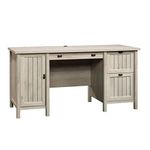 Sauder Costa Computer Desk, Chalked Chestnut finish