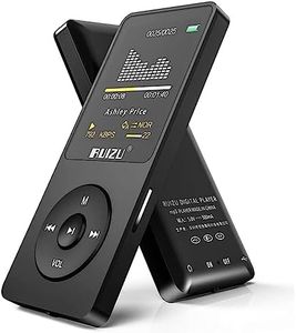 Lecteur MP3 8 Go avec Bluetooth 5.3, Super léger (30 g), autonomie jusqu'à 80 h, écran 1,8", Parfait pour Sport, Enfants et Adultes, Prend en Charge Cartes TF jusqu'à 128 Go
