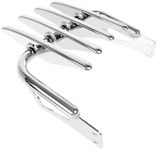 Fjpacemt DWJ-LR-1622CH Custom Chrome Luggage Rack Luggage Support Shelf (Width 11.8")(Can't fit with Others)