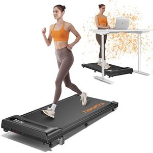 Walking Pad mit Steigung 9% – Kompaktes Laufband 1-8 km/h für Büro und Zuhause, Tragbar und leicht zu bewegen, APP-Steuerung & Fernbedienung (mit Pause), Montagefrei, Platzsparend, mit LED-Display