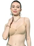 LEADING LADY Women's Nude Solid Lightly Padded T-Shirt Bra