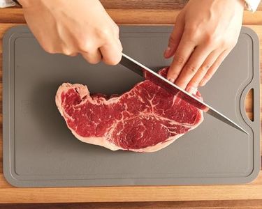 Better Things Home TPU Scratch-Resistant Cutting Board Mat, 14.5" x 9" Korean Non-Toxic cutting boards for kitchen, More Durable Than Silicone Cutting Board, Flexible cutting board Dishwasher Safe