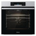 Hisense BI62211CX 77 Litre Built In Electric Single Oven with Fast Preheat, Pizza Mode, Multiphase Cooking- Black 22x23x23 inches (LxWxH) - A+ Rated, Extra Large