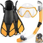ZEEPORTE Mask Fin Snorkel Set with 