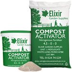 Elixir Gardens Compost Activator & Accelerator/Compost Maker 4.5-0-0 Various Sizes 250g-25kg | 250g Bag | Treats 2sqm