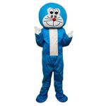 Kidhap Professional Mascot For Prank Fancy Dress Costume|Events,Theme And Birthday Party-(Doremon-Blu) - Metal, Blue