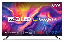 VW 80 cm (32 inches) Pro Series HD Ready Smart QLED Google TV VW32GQ1 (Black)