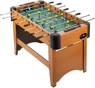 48 Inches Foosball Table Kids - 4 FT Soccer Game Regulation Competition Full Size Sports Arcade Foose Ball for Game Room