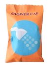 Sevenhills Toiletries 100 Pieces Hotel Accessories Guest House Kit Transparent Shower cap with Cover Pack of 100 PCS