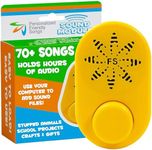 2 Hr Voice Recorder for Stuffed Animals by Friendly Songs - This Sound Module can Hold 70+ Songs in The Voice Box for Personalized Stuffed Animals and Custom Plush Teddy Bears with Voice Recordings