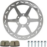 YOXUFA 180mm Rear Brake Disc Rotor 