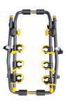BikerZ™ Universal Rear Mounted Car Bike Rack for SUVs, Sedans and Hatchbacks - Safely Carries 3 Bikes