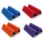 4 Pieces Foldable EVA Foam Mat Seat Cushion Pads Waterproof Camping Picnic Portable Cushion Outdoor Seat Pad for Picnic Park Hiking（Random Color）