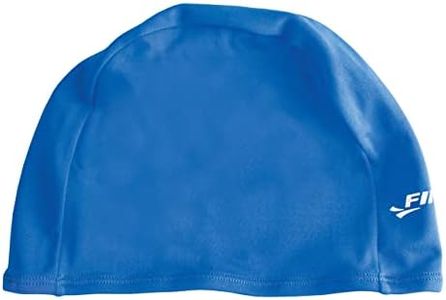Spandex Swim Cap Blue