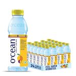 O'CEAN Fruit Water Mango & Passion Fruit flavor enriched with vitamins, electrolyte & glucose| 500ml | Pack of 24